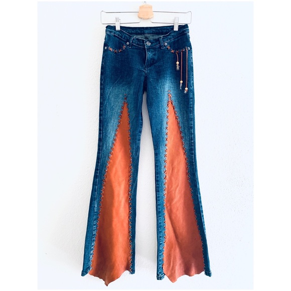 custom bell bottom jeans